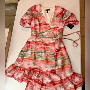 Aidan Mattox Multicolor Dress